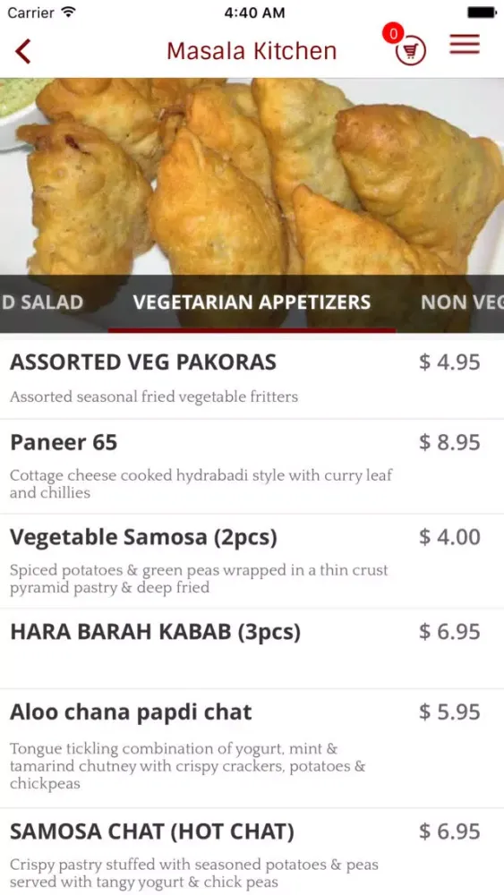 Masala Kitchen NJ Ekran Görüntüleri
