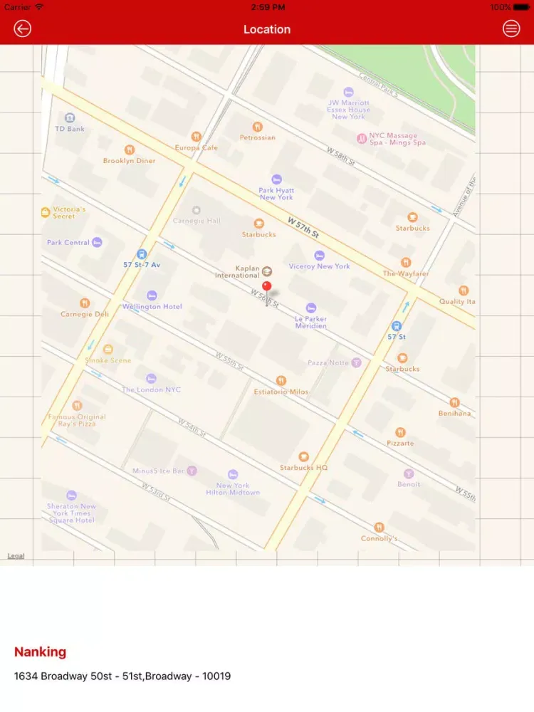 Zrzuty ekranu Nanking NJ iPad 