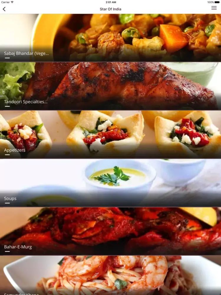 Capturas de pantalla de Star of India Nj iPad 