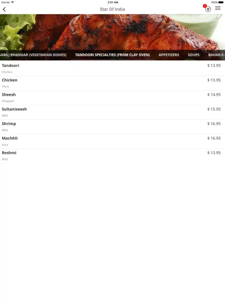 Capturas de pantalla de Star of India Nj iPad 