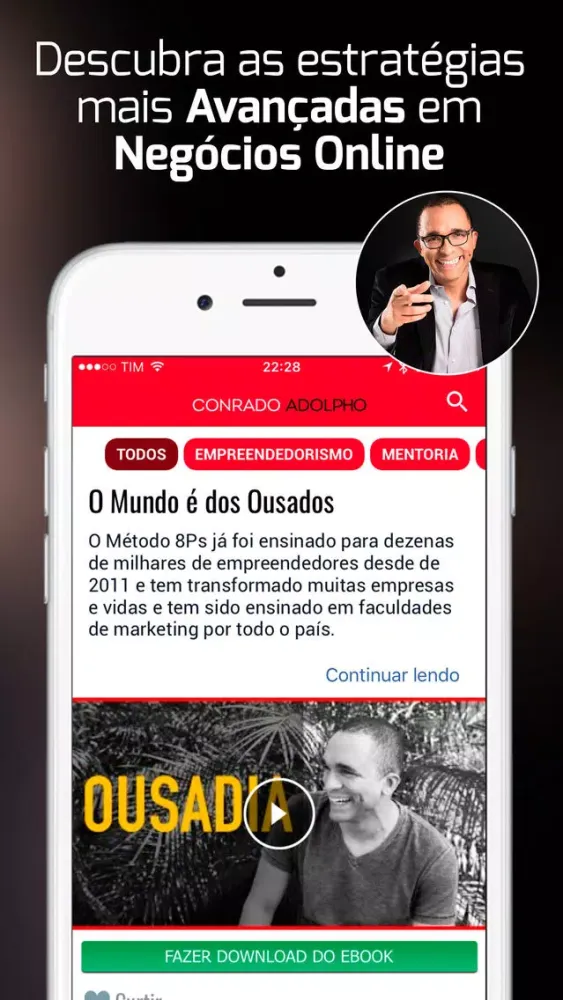 تصاویر Conrado Adolpho - Especialista em Alavancagem Rápida de Negócios
