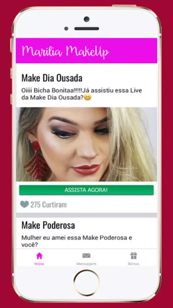 Marília Makeup سکرین شاٹس
