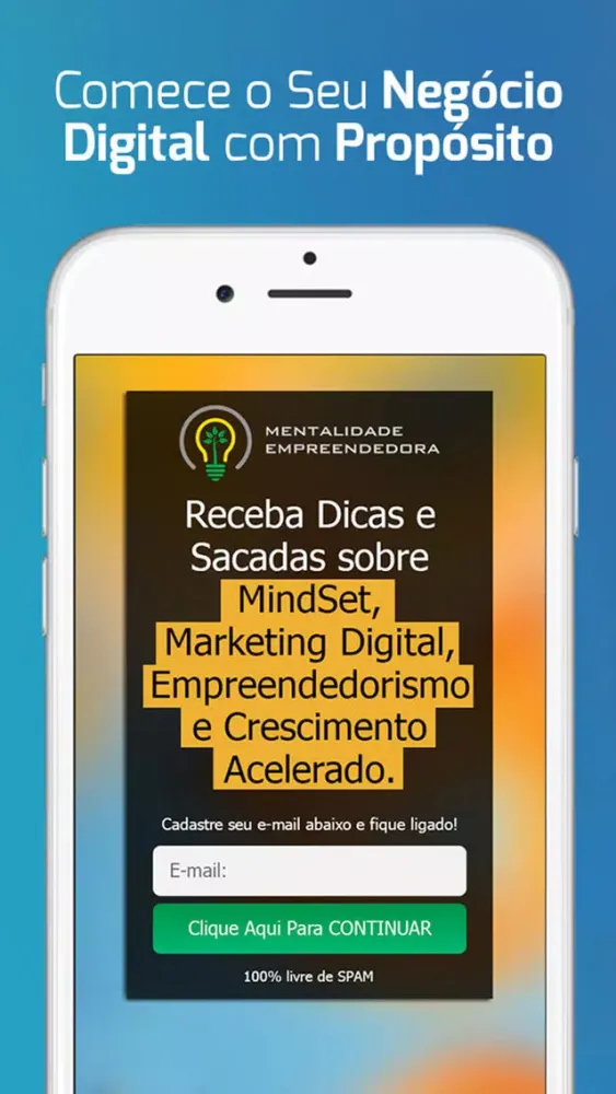 Capturas de tela do Mentalidade Empreendedora