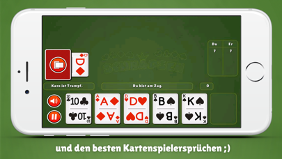 Schnapsen App Vollversion 스크린샷