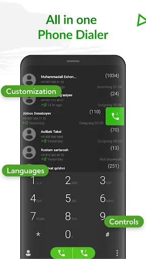 Скриншоты ExDialer - Phone Call Dialer