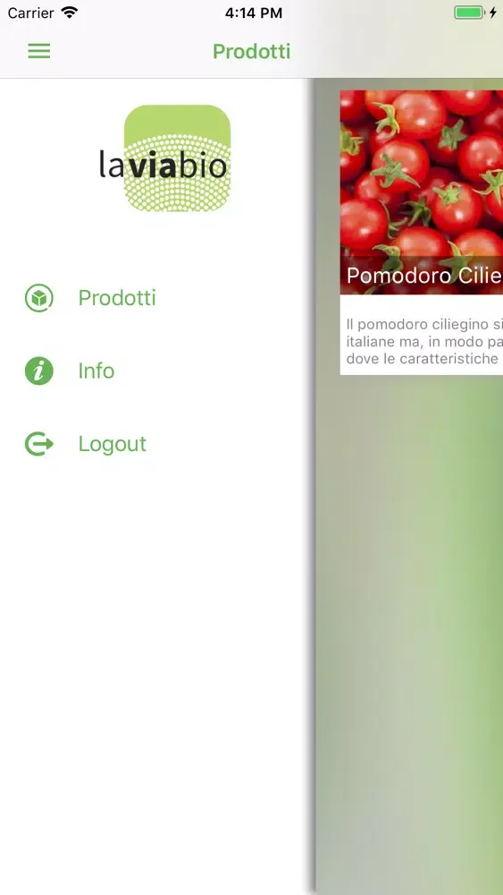 LaViaBio Produttori应用截图