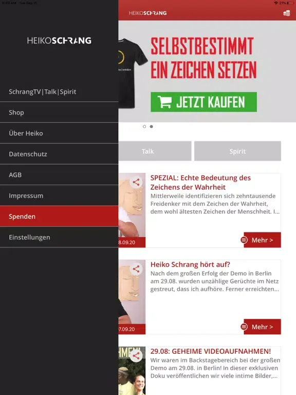 Heiko Schrang iPad 应用截图