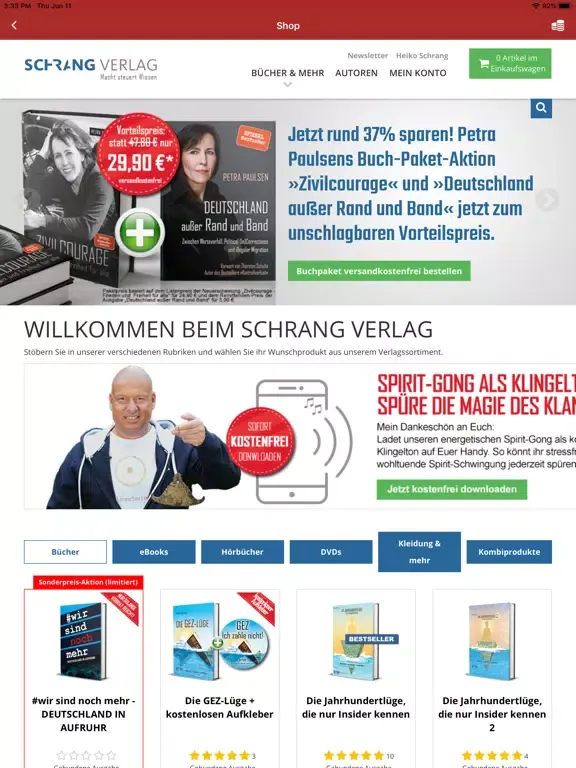 Heiko Schrang iPad 应用截图