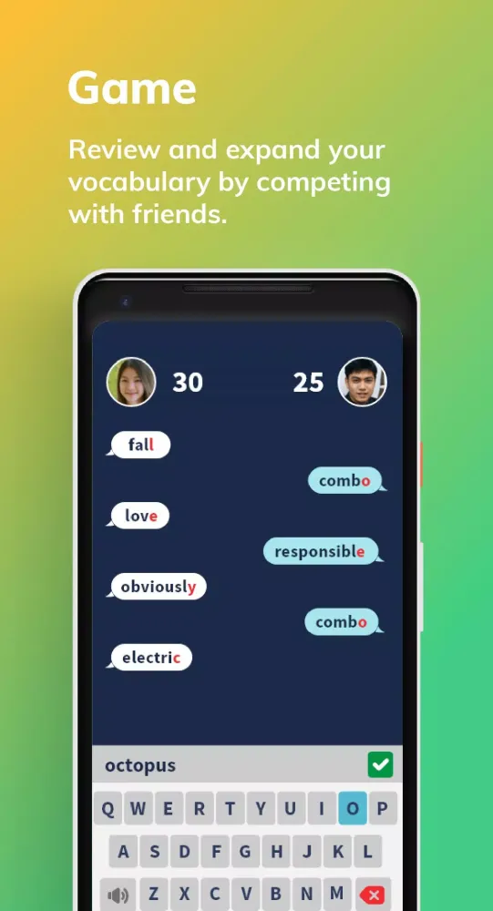 Captures d'écran de 4English