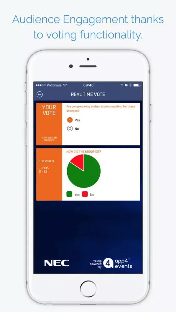 Zrzuty ekranu NEC Smart Enterprise