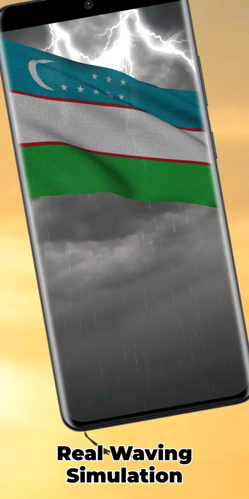 Uzbekistan Flag Screenshots
