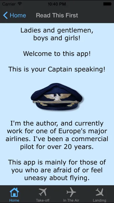 Capturas de tela do Fly4Life - Overcome your Fear of Flying