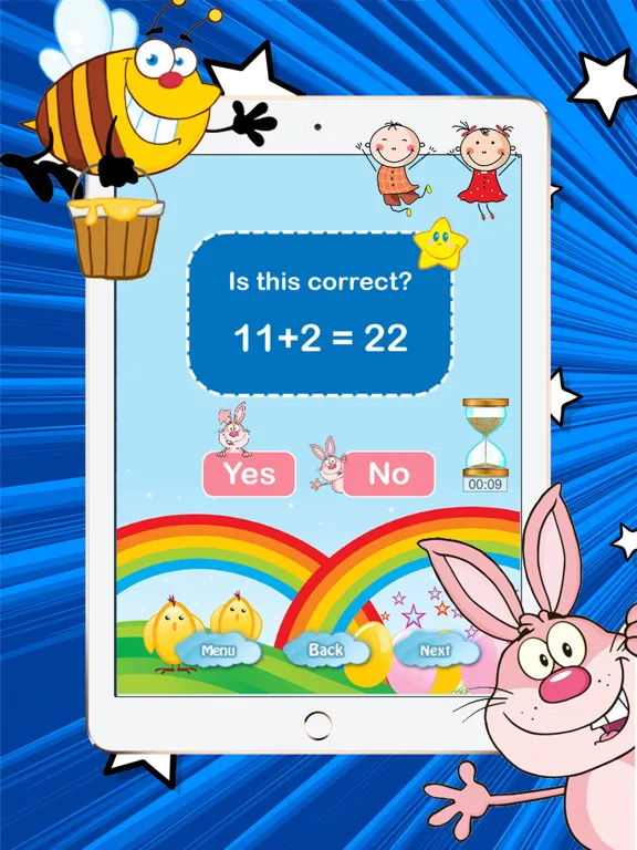Fun Math Mixed Number Addition Flash Cards 4 Kids iPad  স্ক্রিনশট