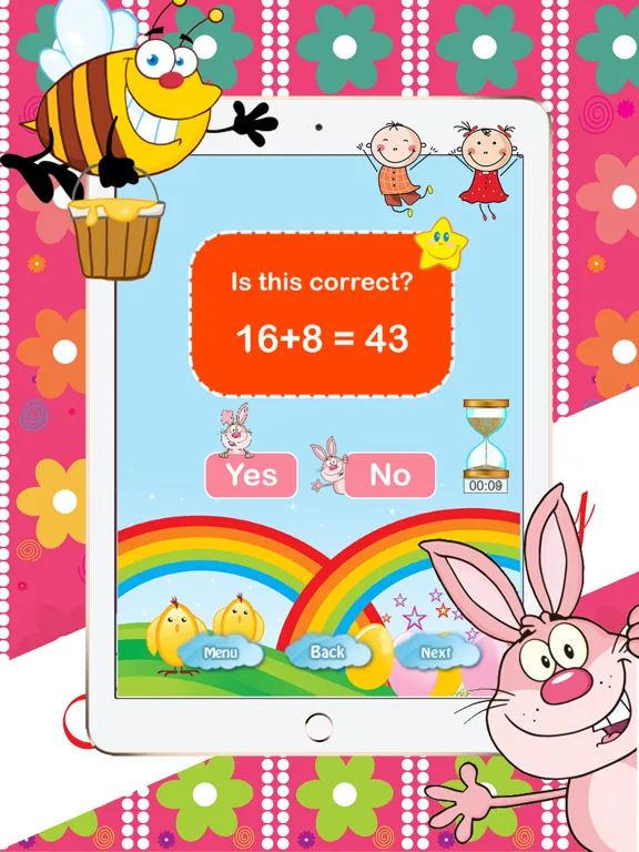 Fun Math Mixed Number Addition Flash Cards 4 Kids iPad  স্ক্রিনশট