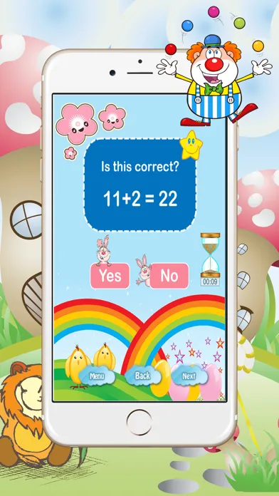 Fun Math Mixed Number Addition Flash Cards 4 Kids স্ক্রিনশট