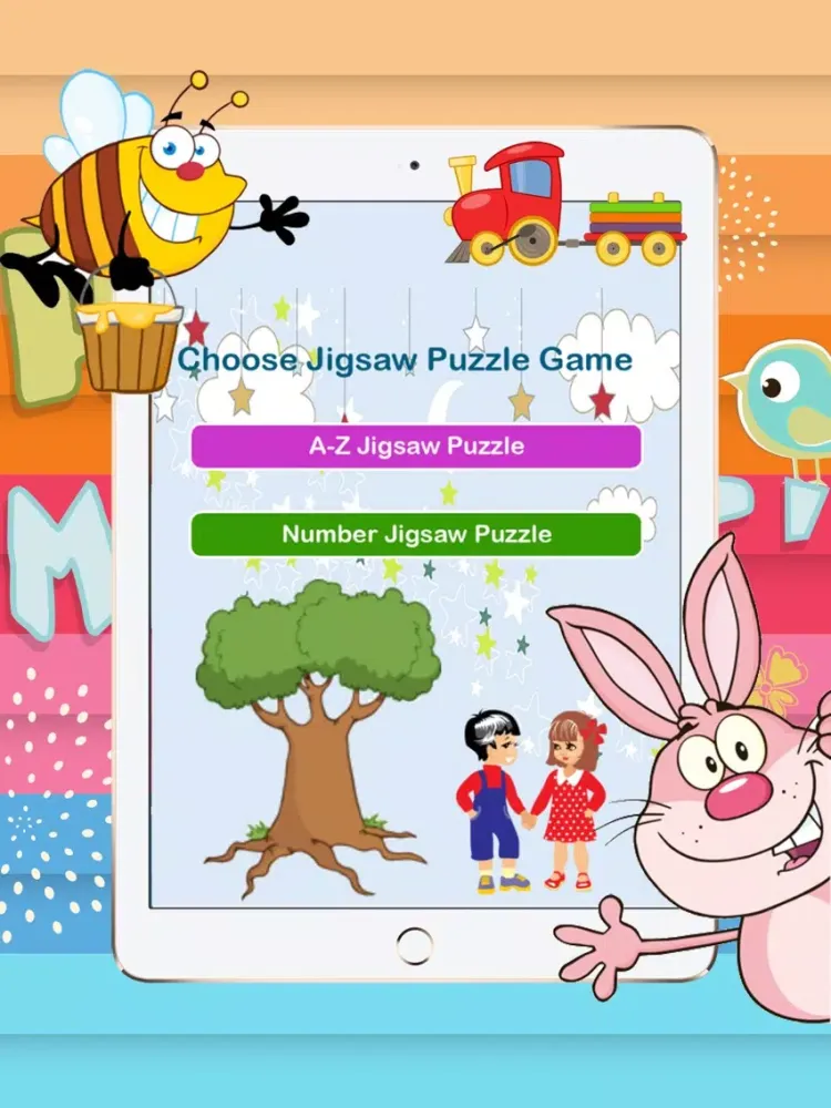 Capturas de pantalla de Best Big Alphabet Jigsaw Puzzle For Preschoolers iPad 