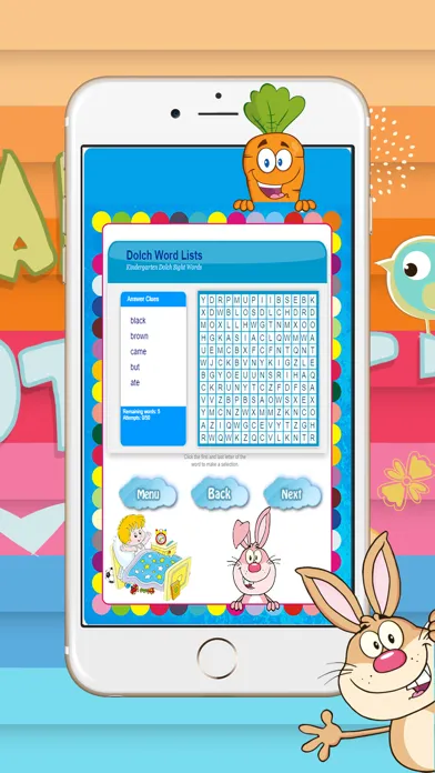 Capturas de pantalla de Crossword Puzzles Sight Word Search Games For Kids