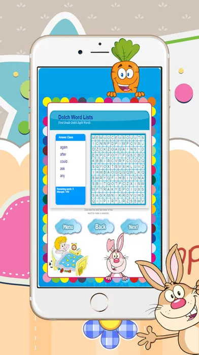 Capturas de pantalla de Crossword Puzzles Sight Word Search Games For Kids