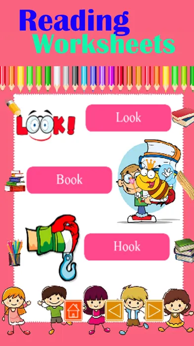 Captures d'écran de Reading Sight Words Worksheets