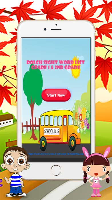 Basic Sight Word List for 1st Grade and 2nd Grade Screenshots