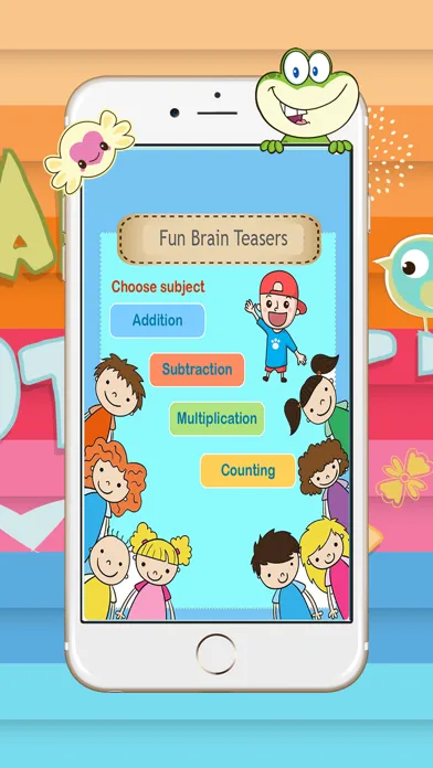 Fun Math Crossword Puzzle Game Worksheet For Brain Screenshots