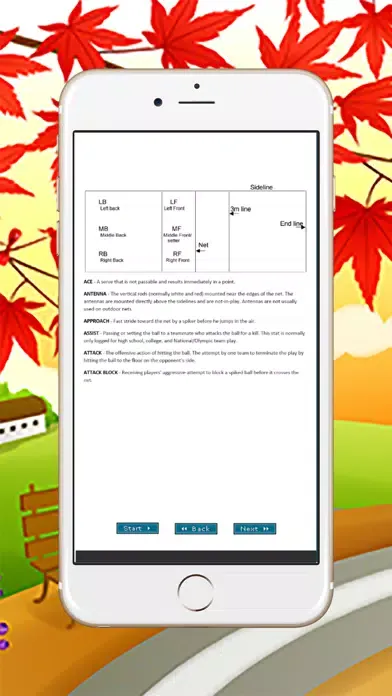 ภาพหน้าจอของ Free Basic VolleyBall Vocabulary