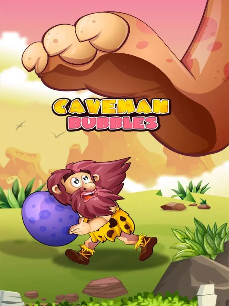 Caveman Bubble Shooter - Best Treasure Shooting Game FREE iPad  スクリーンショット