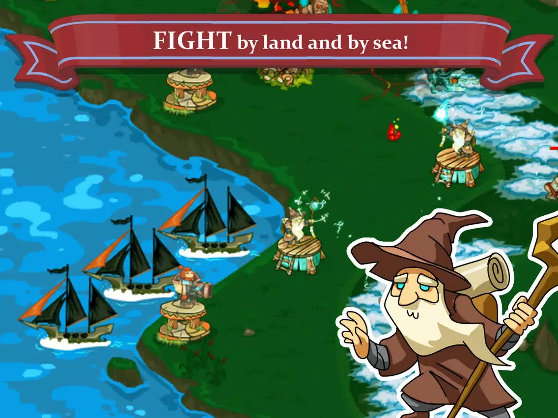 تصاویر Fantasy Defense: TowerDefense iPad 
