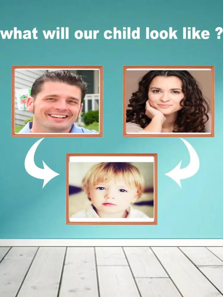 Guess Future Baby Face - by swap parents photo live iPad 应用截图
