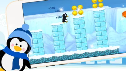 Crazy Cute Baby Penguin Run For Free Game Screenshots