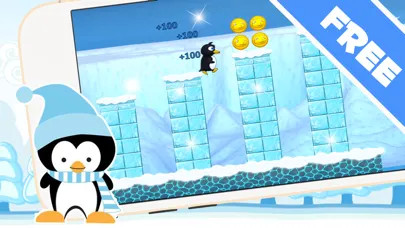 Crazy Cute Baby Penguin Run For Free Game Screenshots