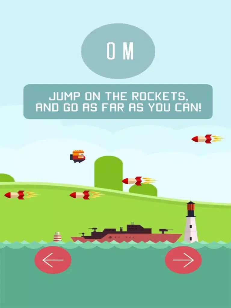 Super Captain Ninja Rocket iPad  سکرین شاٹس