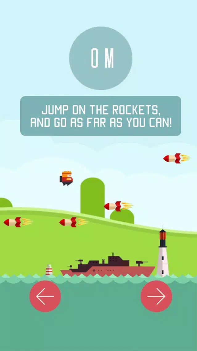 Super Captain Ninja Rocket سکرین شاٹس