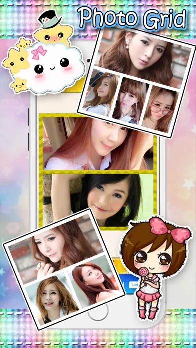 My Love Beautiful Sticker Frame : photo editor filters effects camera frames 스크린샷