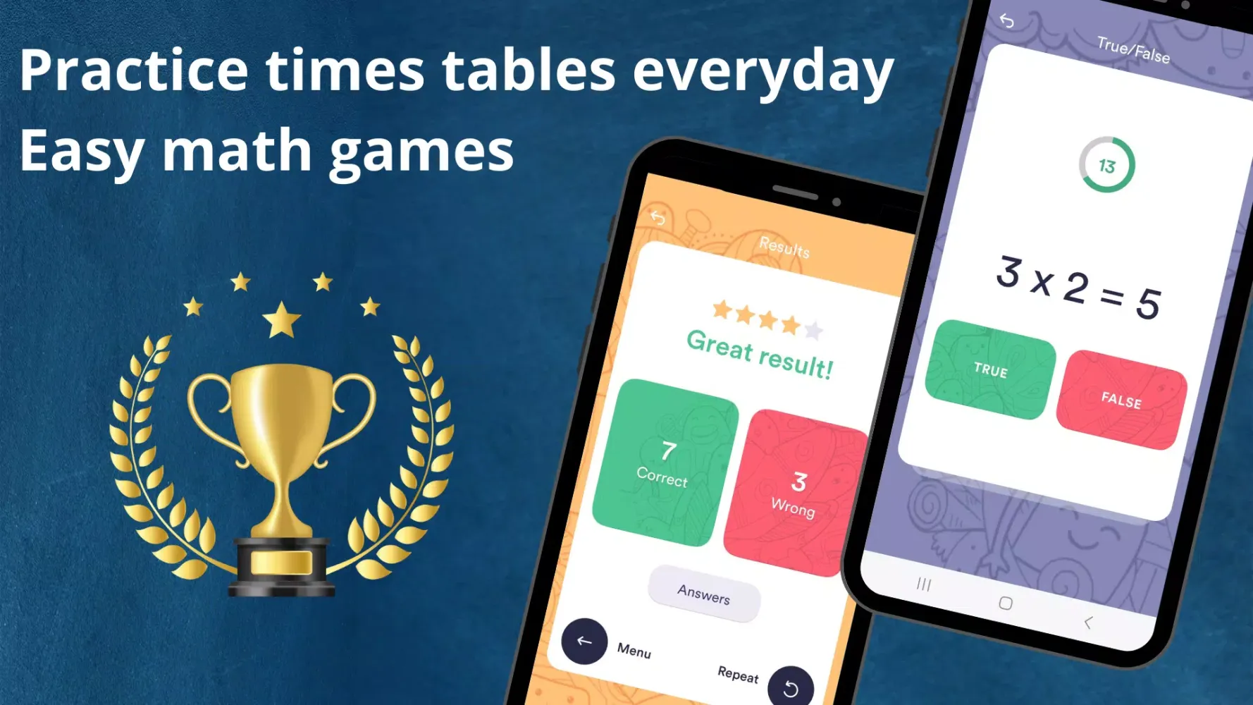 Times Tables - Multiplication Screenshots