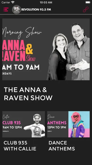 Tangkapan layar REVOLUTION 935 FM