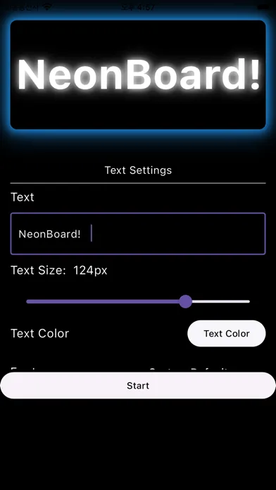 NeonBoard: Scrolling Text App স্ক্রিনশট