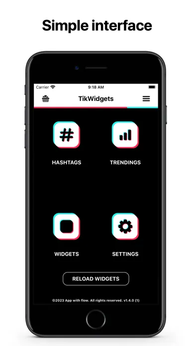 TikWidgets - Stats for TikTok Screenshots