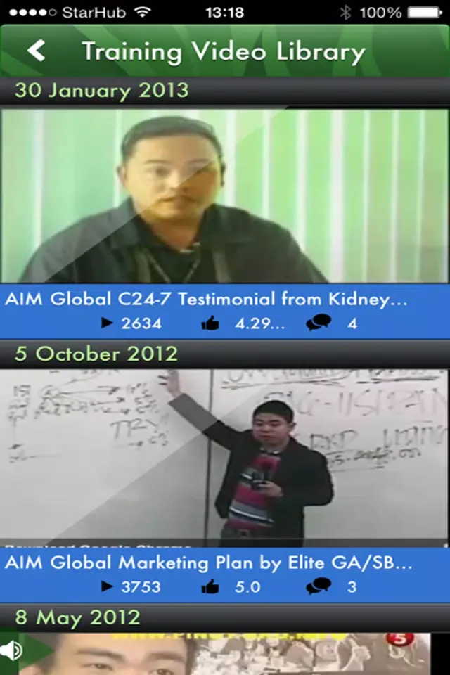 Capturas de pantalla de AIM Lion International