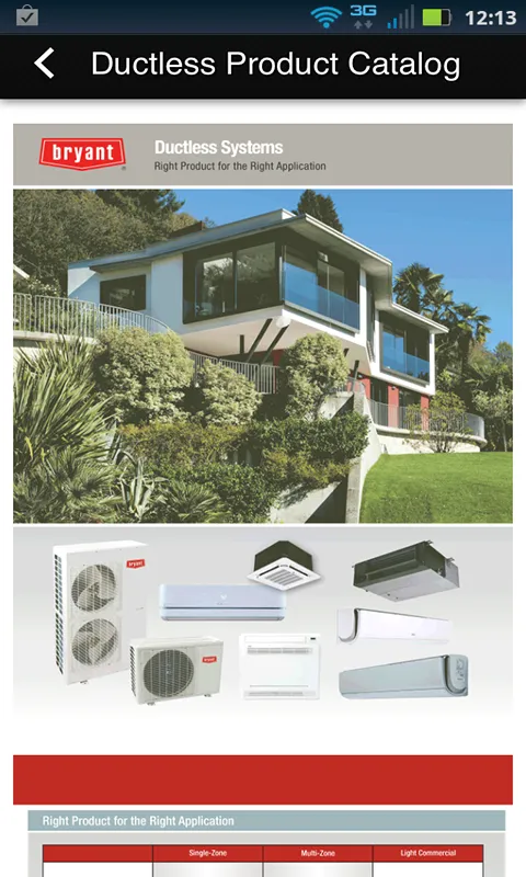 ภาพหน้าจอของ Bryant Ductless