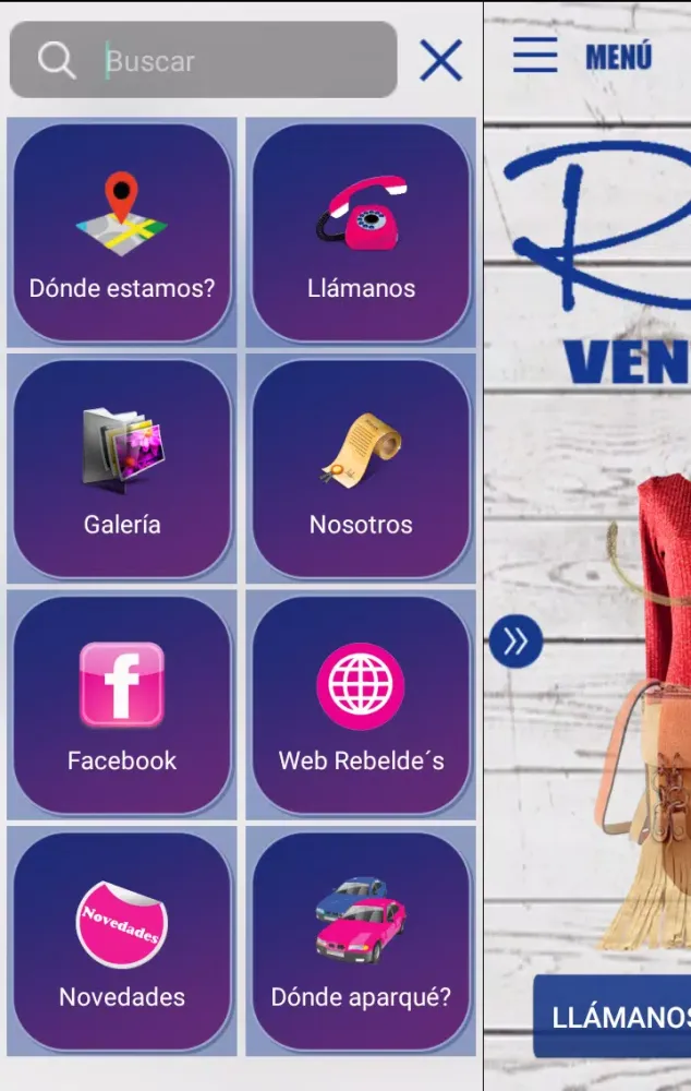 Capturas de pantalla de Rebelde's