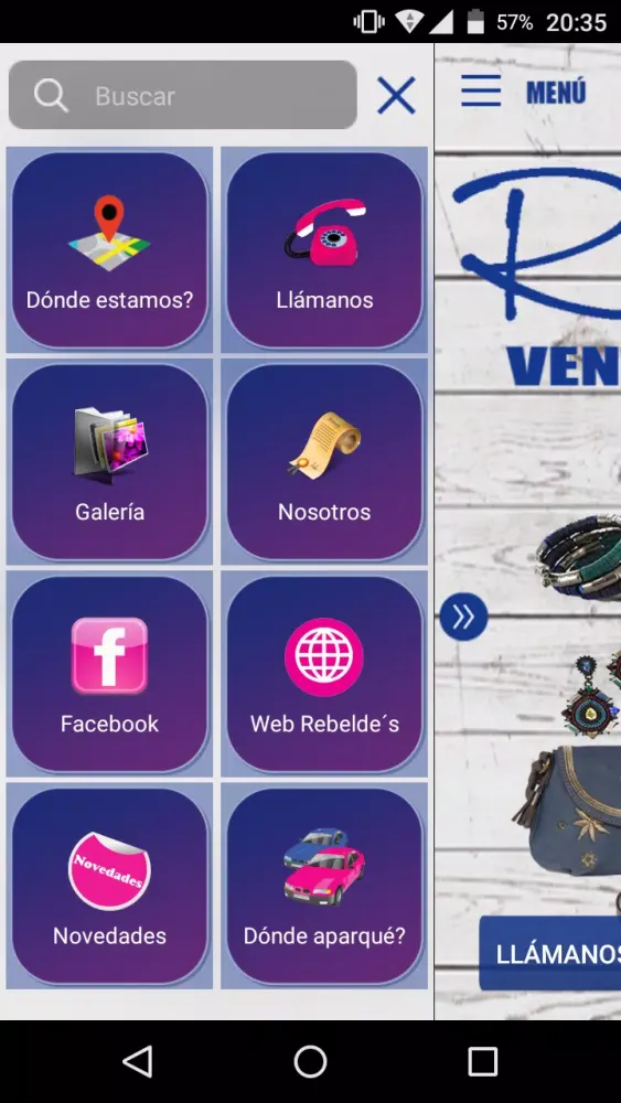 Capturas de pantalla de Rebelde's