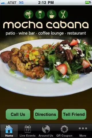 Tangkapan layar Mocha Cabana