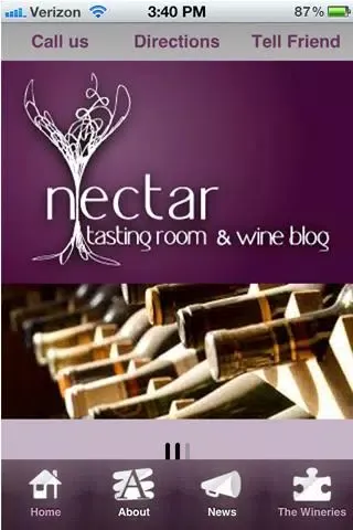 Ảnh chụp màn hình của Nectar Wine Tasting Room