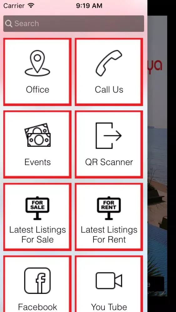 Zrzuty ekranu Rightmove Pattaya