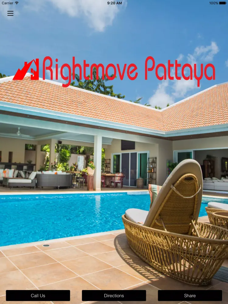 Zrzuty ekranu Rightmove Pattaya