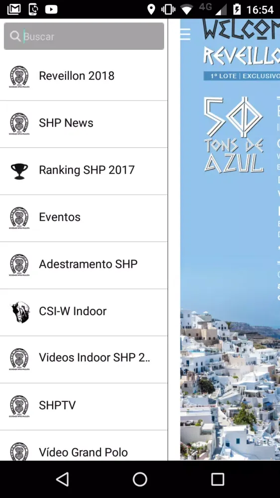 Screenshot di SHP