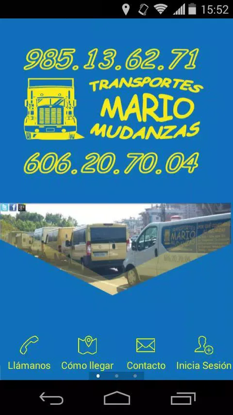 Transportes y Mudanzas Mario應用截圖