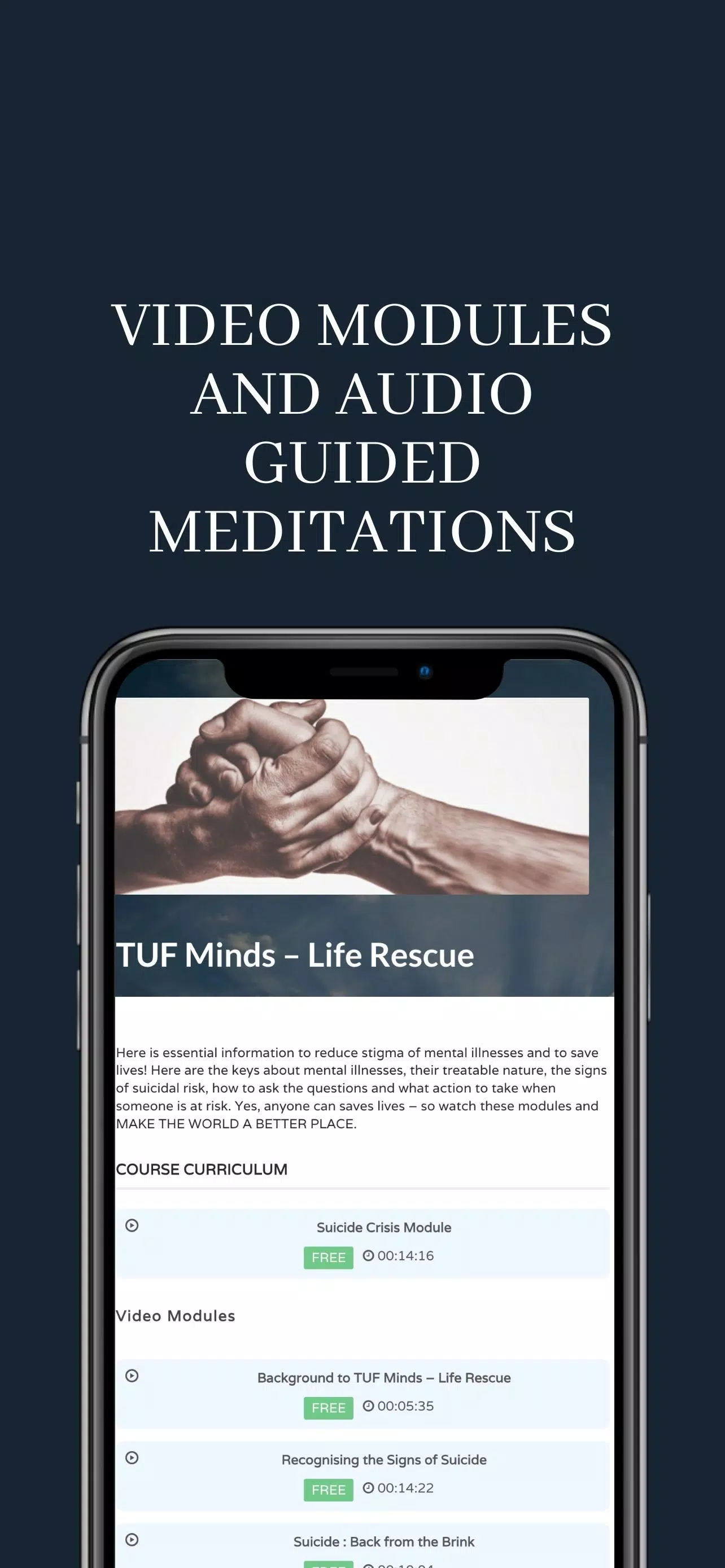 TUFMINDS Screenshots