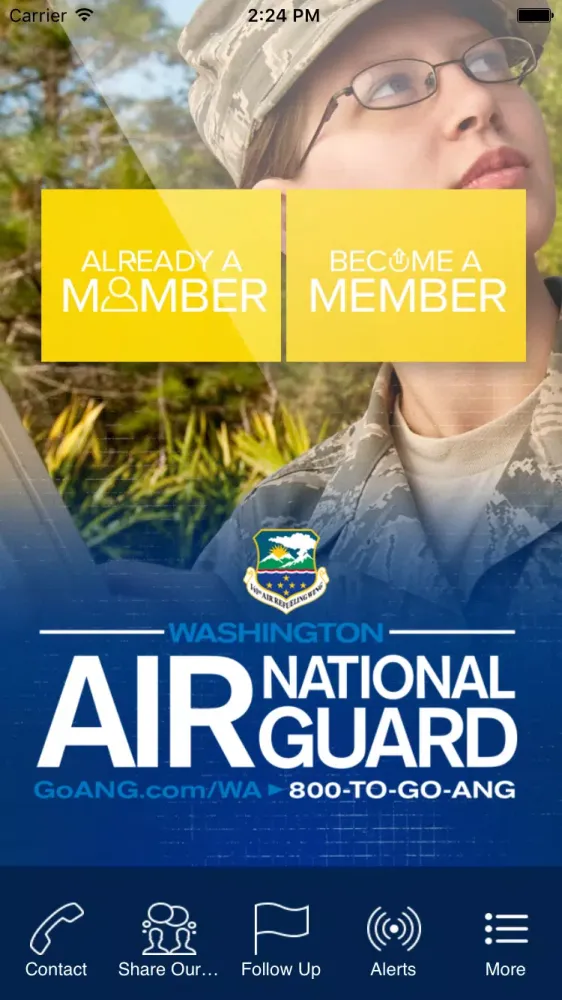 Washington State Air Guard سکرین شاٹس
